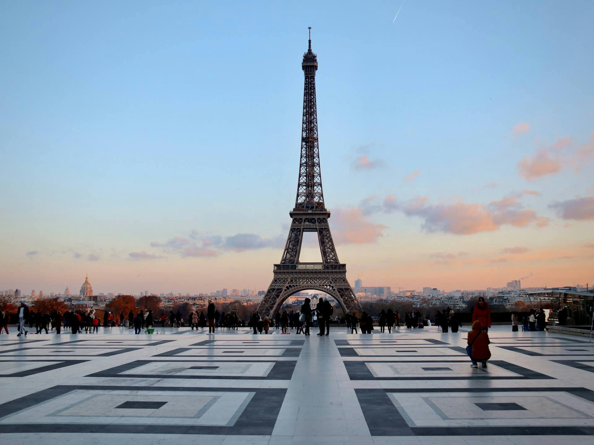 Eiffel Tower at Paris, France