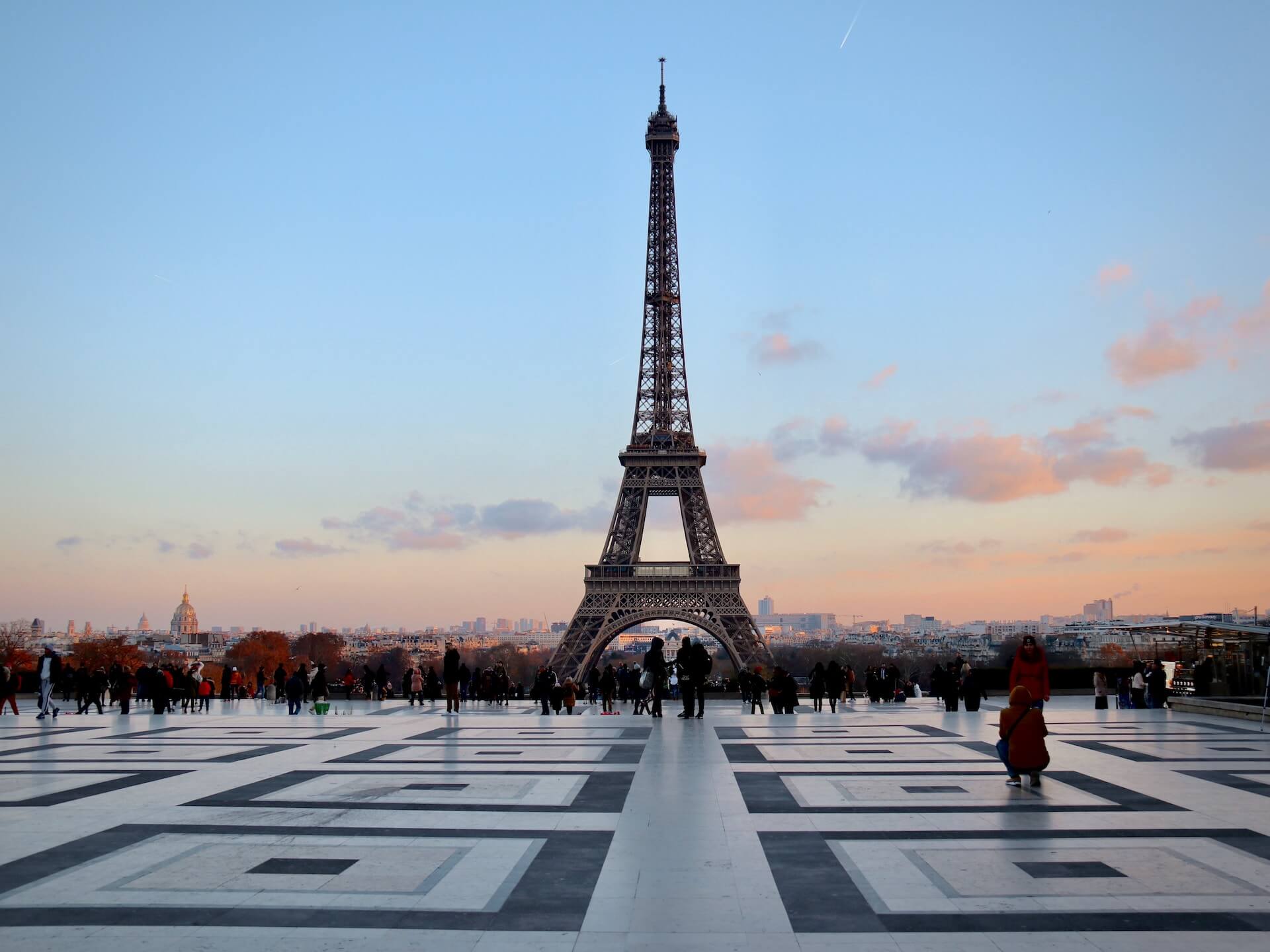 Eiffel Tower at Paris, France